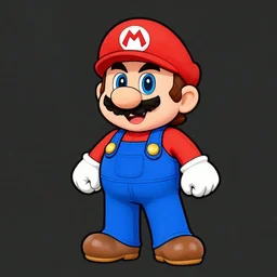 sprite sheet of a girl mario
