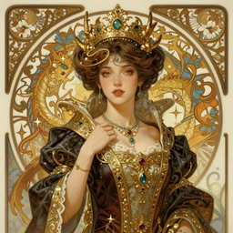 hyper detailed portrait of beautiful queen's dragon girl mistress. ultra beautiful portrait, digital painting, sharp foccus ilustration, artstation hq. intricate, elegant. wlop, greg rutkowski, alphonse mucha, medium shot. dan mumford andrei riabovitchev, marc simonetti, yoshitaka amano