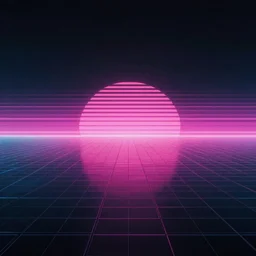 Synthwave horizon