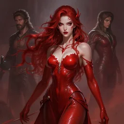 goddess of the scarlet rot twilight, highly detailed, digital painting, artstation, concept art, smooth, sharp focus, illustration, unreal engine 5, 8 k, art by artgerm and greg rutkowski and edgar maxence