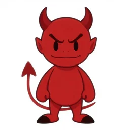 red devil cartoon