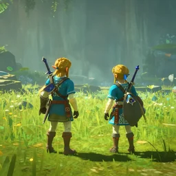 a screenshot from zelda breath of the wild