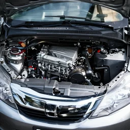 A van with a vtec engine designed and produced by Honda, promotional photo