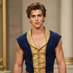 beauty and the beast if beauty was a handsome, masculine, young man
