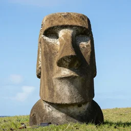 charles hoskinson easter island head
