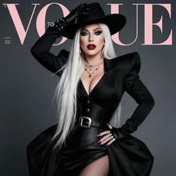 lady gaga styled by nick knight posing, vogue magazine, highly realistic. high resolution. highly detailed. dramatic. 8 k. 4 k.