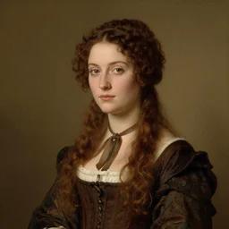 vintage portrait photo of a beautiful pre Raphaelite Victorian woman