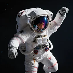 photorealistic dramatic render of astronaut dance in space, detailed face, colorful, atmosphere cinematic, by wlop, by ilyu kuvshinov, by makoto shinkai, soft shadows, concept art, super detailed, unreal engine 5, octane render, vfx, houdini, 8 k, super realistic, ufotable studio art style, global illumination, trending in pixiv, dramatic color