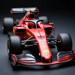 a blade runner 2 0 4 9 ferrari formula one concept designed by art zhu, extreme detail, intricate, dramatic lighting,