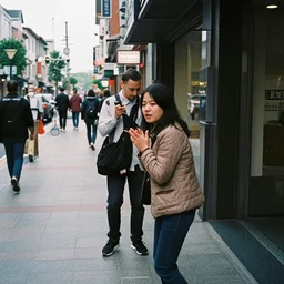 Candid Street Photography. Fujicolor Superia Venus 800