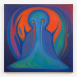 cosmic horror by bridget riley, vibrant, expressionist