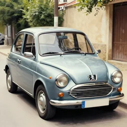 picasso rendering of a peugeot