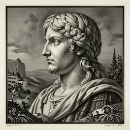 medieva occutl etching, very detailed, of the intelligence of jupiter