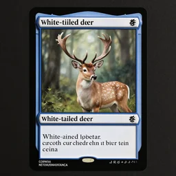 A Netrunner card named 'white-tailed deer'