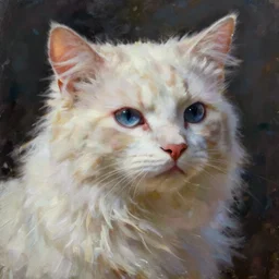 humanoid animal, shocking, concept art oil painting, portrait ethereal by jama jurabaev, greg rutkowski extremely detailed, brush hard, artstation, soft light