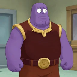 peter griffin as thanos