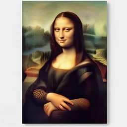 the mona liza painted by greg rutkowski