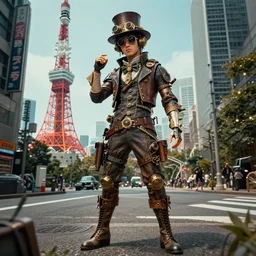 tokyo, steampunk style