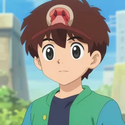 jeffy from supermariologan in anime style