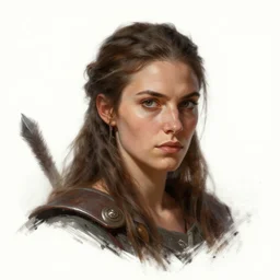 head and shoulders portrait of a barbarian, female, high fantasy, dnd, by artgerm, luis royo, krenz cushart, wlop