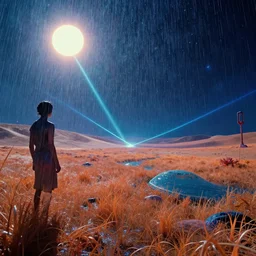 reclaimed by nature by neil blevins, rain with sun vaporwave retrowave at spring water darkacademia alien laser reclaimed by nature meadow atlantis at dusk uv light universe elysian landscape desert infrared liberty city, archdaily, wallpaper, highly detailed, trending on artstation.