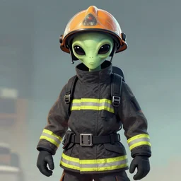 an alien firefighter