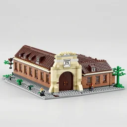 Auschwitz concentration camp lego set