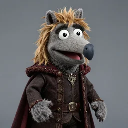 sandor'the hound'clegane as a muppet