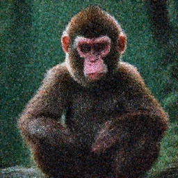 a monkey starring as Neo on the matrix (1999), cinematic lighting, movie still