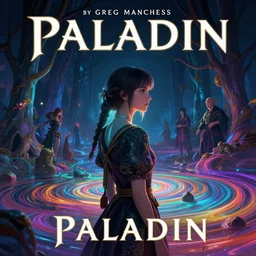 side portrait, imogen poots, paladin, gloomhaven, colorful swirly ripples, fantasy book cover, night photography portrait, anime, luminescent, organic matte painting, octane render, unreal engine, by greg manchess, huang guangjian, greg rutkowski, jesper ejsing, magali villeneuve, artgerm, ilya kuvshinov