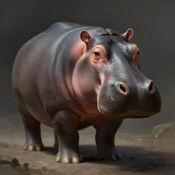 epic professional digital art of simple hippo, atmospheric lighting, painted, intricate, detailed, by leesha hannigan, thierry doizon, ignacio fernandez rios, best on artstation, cgsociety, epic, stunning, gorgeous, much detail, much wow, masterpiece