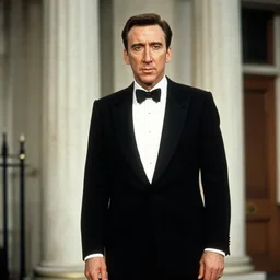 nicholas cage as james bond, on her majesty's secret service 1 9 6 9 iconic still