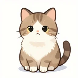 cute a cat by andreas achenbach