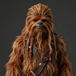 Chewbacces as an animatronic, hyperdetailed, artstation, cgsociety, 8k