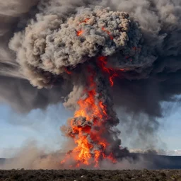 pyroclastic cloud,