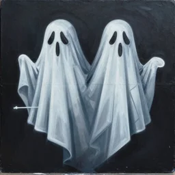 Ghost picture by Sachin Teng, asymmetrical, dark vibes, Realistic Painting , Organic painting, Matte Painting, geometric shapes, hard edges, graffiti, street art:2 by Sachin Teng:4