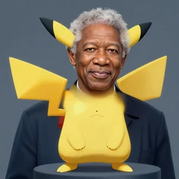 morgan freeman as a pokemon