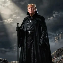 dark lord of the sith as president donald trump
