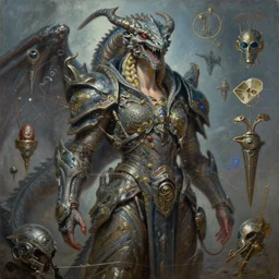 portrait action painting, perfect expression, subconscious connects, purified consciousness, farscape, leviathan hydra usa representative liz cheney, fantasy character portrait, ultra realistic, wide angle, intricate details, mass effect, artifacts, highly detailed, michael cheval, peter mohrbacher, boris vallejo, jessica rossier, oil painting, highly detailed, cinematic lighting, unreal, natural tpose