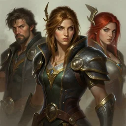 Ahr,i League of legends, fantasy, portrait, highly detailed, digital painting, trending on artstation, concept art, sharp focus, illustration, art by artgerm and greg rutkowski and magali villeneuve