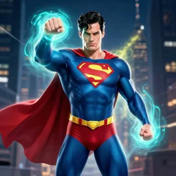 photo of a superhero with gravity powers