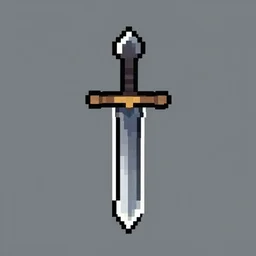 pixelated sword sprite for the game