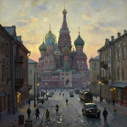 a large dieselpunk city street at dusk in russia during the 1 9 1 0 revolution, craig mullins, winslow homer