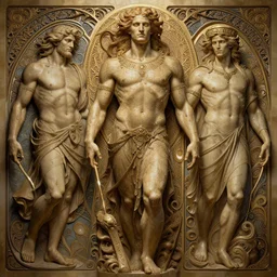 giants in the realm of men, fibonacci, sweat drops, insane, intricate, highly detailed, digital painting, artstation, concept art, smooth, sharp focus, illustration, Unreal Engine 5, 8K, art by artgerm and greg rutkowski and alphonse mucha