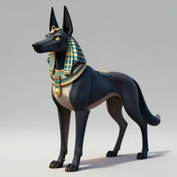 award winning concept art fullbody egyptian wolf anubis character design of a egyptian anubis monster wolf. egyptian wolf deviantart adoptable, deviantart species style of maple story and zootopia, artgerm, studio lighting by jessica rossier and brian froud, traditional, artstationhd artstation, zootopia, hq textures