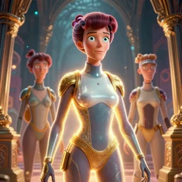 leela futurama with houdini effects kodachrome 2 d 3 d ray tracing global illumination insanely detailed and intricate, hypermaximalist, elegant, ornate, movie atmosphere, movie lights, 8 k, light effect, rtx on, trending on artstation, by kilian eng, lee madgwick, bastien lecouffe - deharme