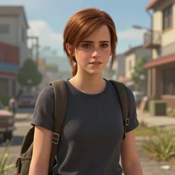 Screenshot of Emma Watson in Life Is Strange, Don\'t Nod, Square Enix