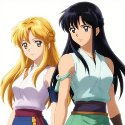 Ahri and Lux, illustration by Takehiko Inoue, cinematic