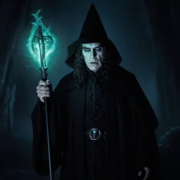 vincent price as sorcerer dr. erasmus craven from the movie the raven, gothic horror, supernatural