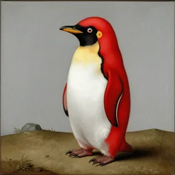 red penguin by hieronymus bosch